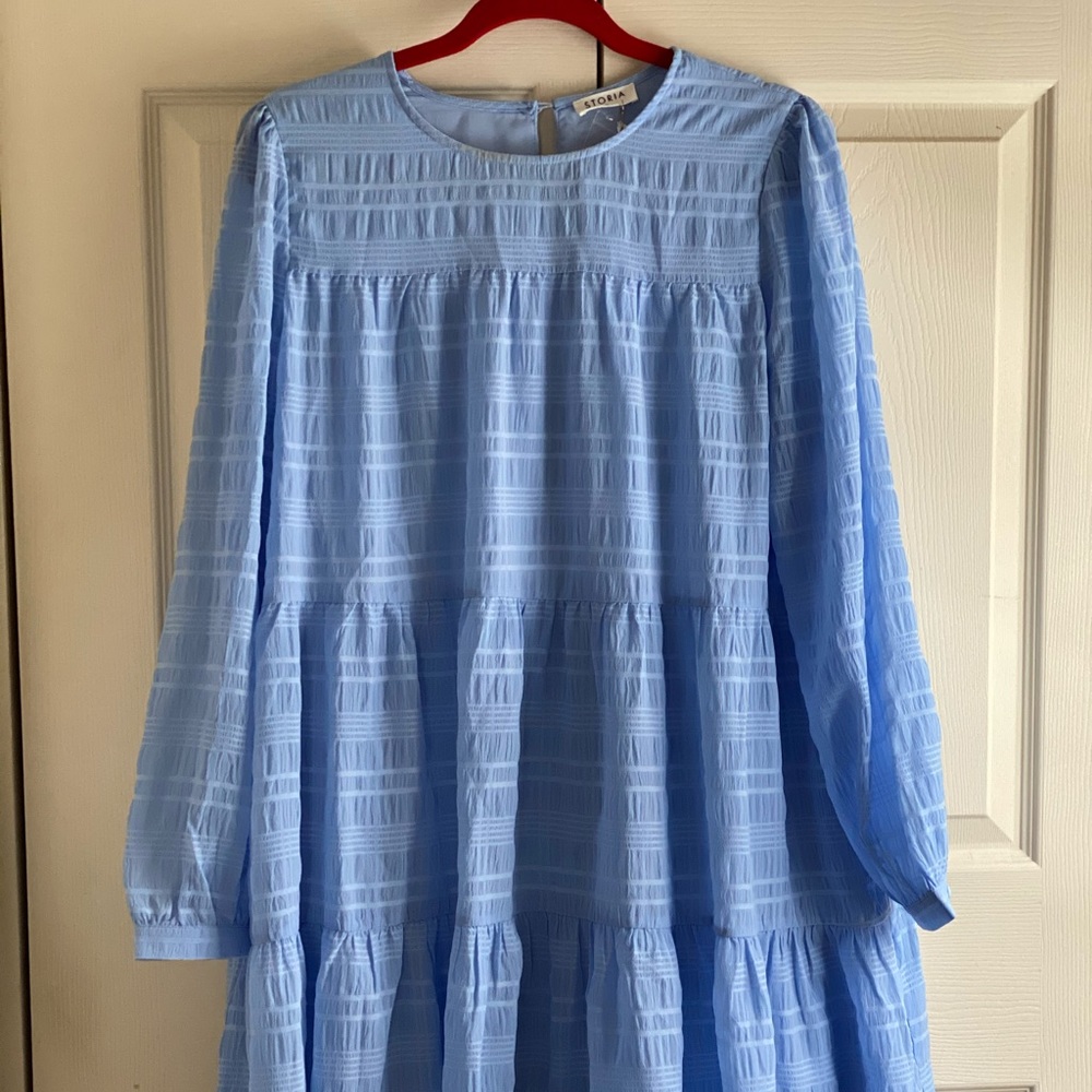 Blue dress from Red Dress Boutique